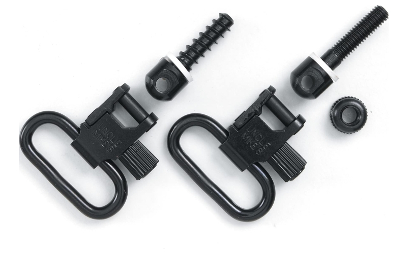 Uncle Mike's Quick Detach 115 Swivel, 1.25", Black Finish MO10013
