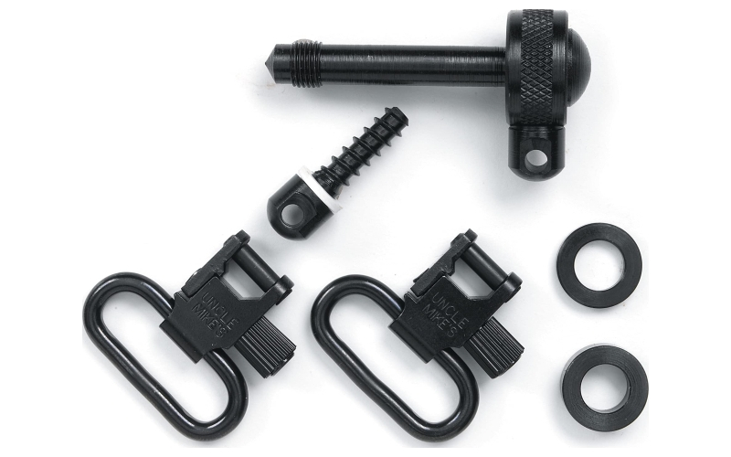 Uncle Mike's QD 115 Swivel, 1", Fits 7400 & Four, Black 11712