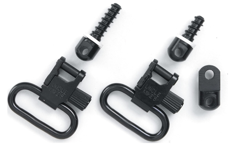 Uncle Mike's QD 115 RUG Swivel, 1", Fits Rug 10/22, No 3, Black 14612