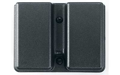 Uncle Mike's Kydex Belt Case, Fits Double Stack/Double Magazine, Black 51361
