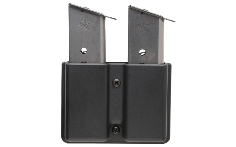 Uncle Mike's Kydex Belt Case, Fits Single Stack Double Magazine, Black 51371