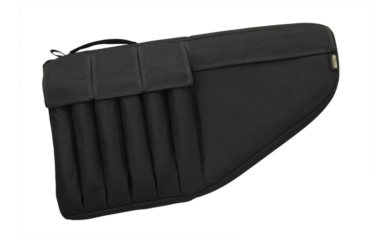 Uncle Mike's Submachine Gun Case, Black, 24" x 13" 52101