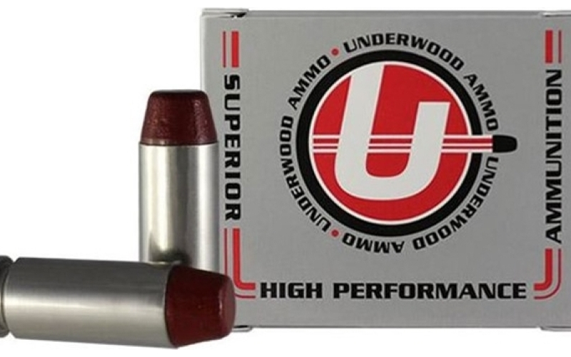 Underwood Ammo 10mm auto 200gr hi-tek coated hard cast flat nose 20/box