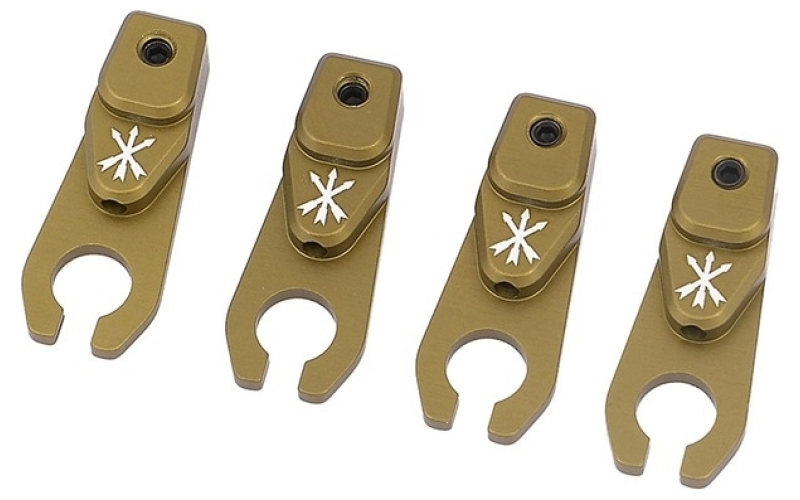 Unity Tactical Sordin arc rail adapters (sara) flat dark earth