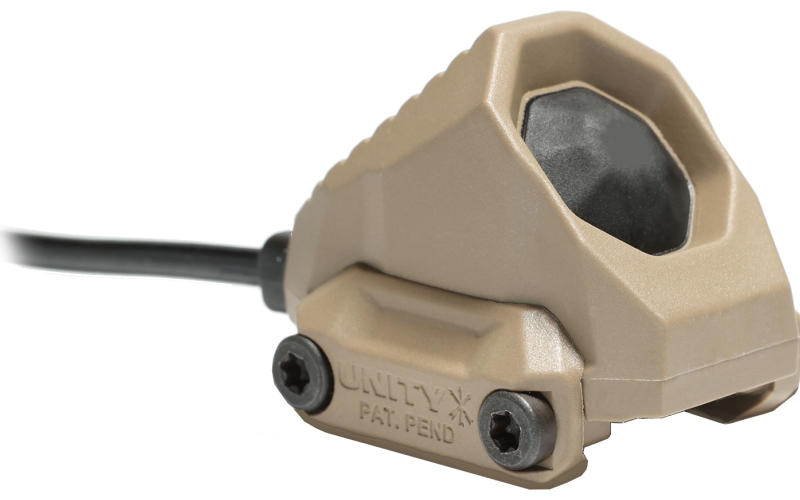 Unity Tactical AXON SL, Single Button Remote Switch for Surefire, Fits Picatinny, Matte Finish, Flat Dark Earth AXN-SL-S7F
