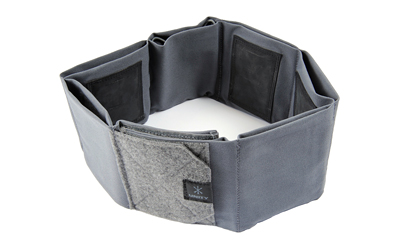 Unity Tactical Clutch Belt, Small, 26"-33" Waist, Elastic Construction, Gray CL-BLT-G-S