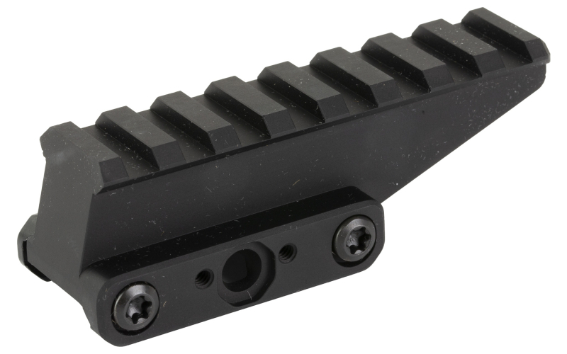 Unity Tactical FAST, Red Dot Riser, Elevates Absolute Cowitness to 2.26" Optical Height, Direct to Picatinny, Anodized Finish, Black FST-RAB