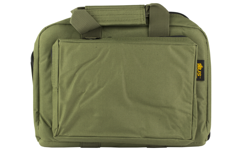 US PeaceKeeper Mini Range, Pistol Case, 12.75x8.75"x3", 600 Denier Polyester, Olive Drab Green P21106