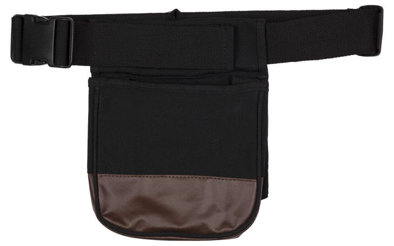 US PK DIVIDED SHELL POUCH BLK