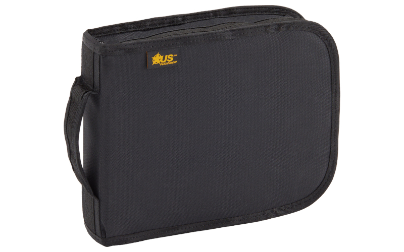 US PK HANDGUN CASE 10.75X8.25X2 BLK