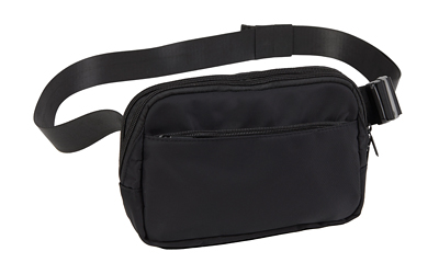US PeaceKeeper Suburban Sidekick, Fanny Pack, RPET Polyester Construction, 8.25"x5.5"x2.25", Black P27105