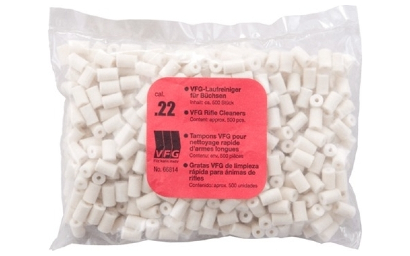 Vfg 22 caliber felt pellets 500/bag