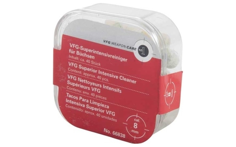 Vfg 8mm-338 caliber super intensive pellets 40/bag