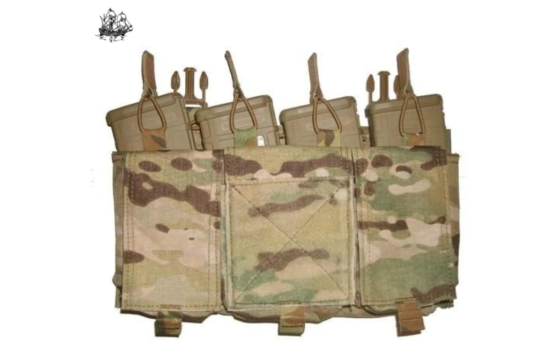 Velocity Systems Quad 5.56mm placard, multicam