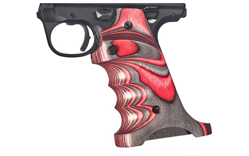 Volquartsen Laminated grips for ruger mark iv 22/45 red