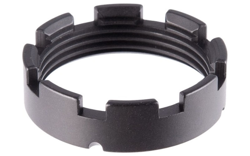 V Seven Weapon Systems Ar-15 lightweight castle nut blk