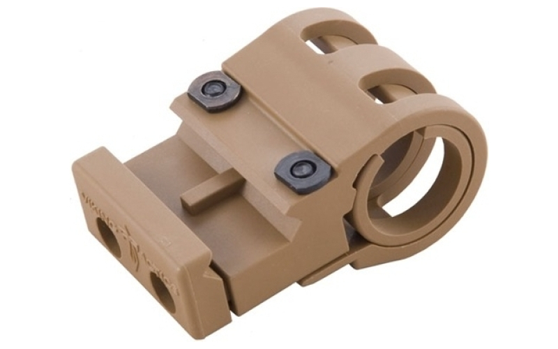 Viking Tactics Flashlight/laser mount, coyote tan