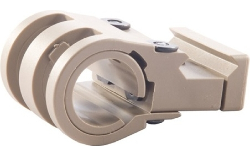Viking Tactics Flashlight/laser mount, flat dark earth