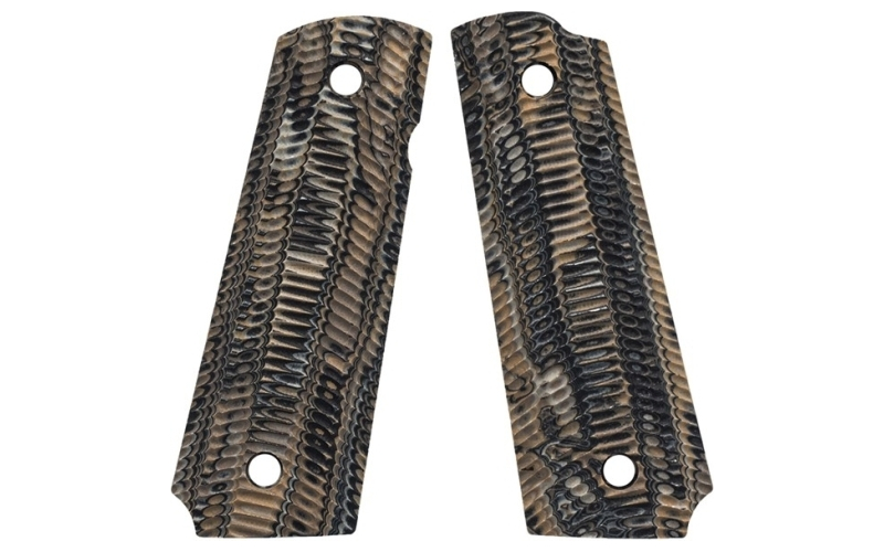 Vz Grips 1911 government, alien, hyena brown burl