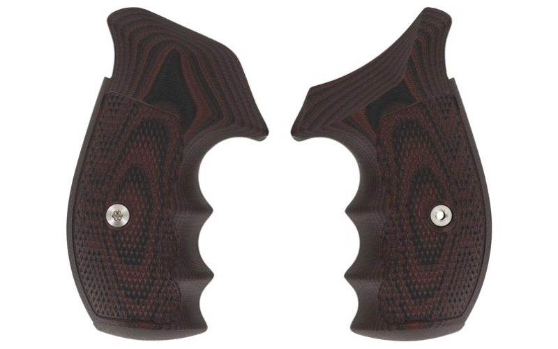 Vz Grips S&w n-frame, tac diamond, round butt, black cherry