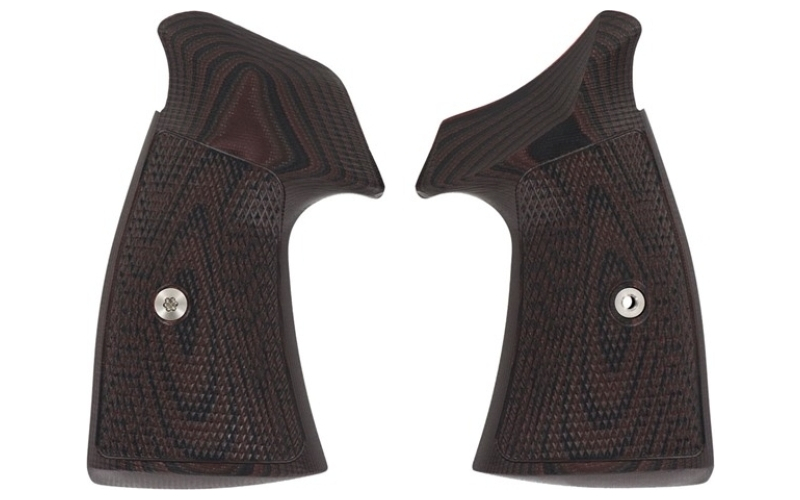Vz Grips S&w n-frame, tac diamond, square butt, black cherry