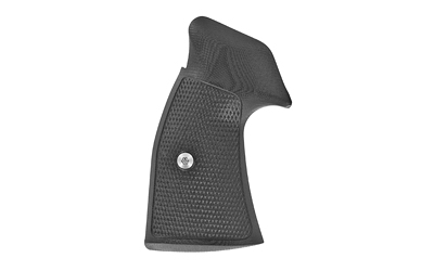 VZ Grips Tactical Diamond, Revolver Grips, Black Color, G10, Fits S&W K/L Frame Square Butt KLF-TD-B-SQ