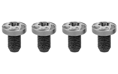 VZ Grips Turbo Screws, Blackwash Finish, Black and Silver color, Fits 1911 TURBO-BW