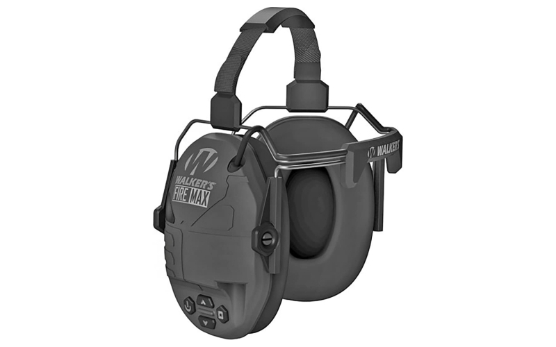 Walker's Firemax, Electronic Earmuff, Black GWP-DFM-BTN