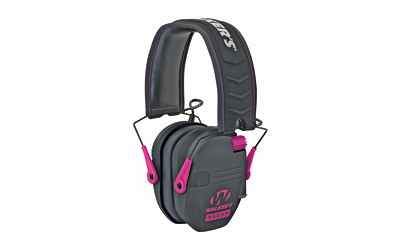 Walker's Razor, Electronic Earmuff, Black/Pink, 1 Pair GWP-RSEM-PNK