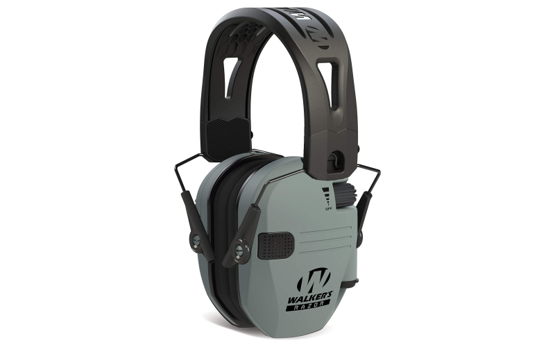 Walker's Razor, Electronic Earmuff, Battleship Gray GWP-RSEMRH-BGY