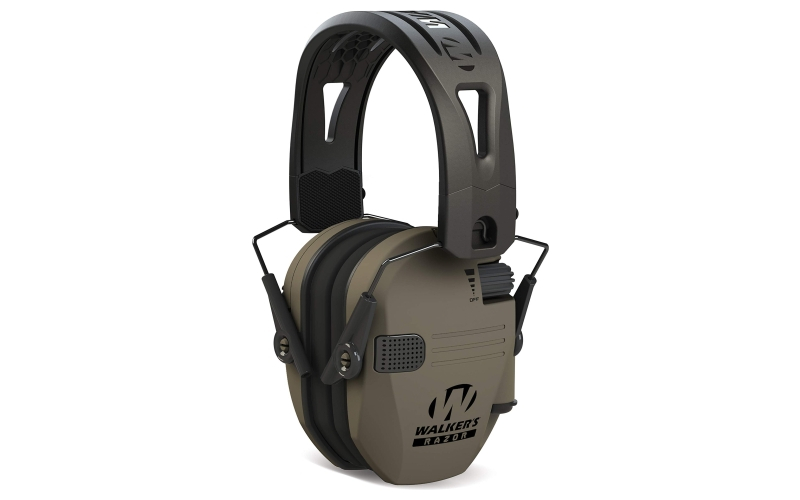 Walker's Razor, Rubber Headband, Electronic Earmuff, Flat Dark Earth GWP-RSEMRH-FDE