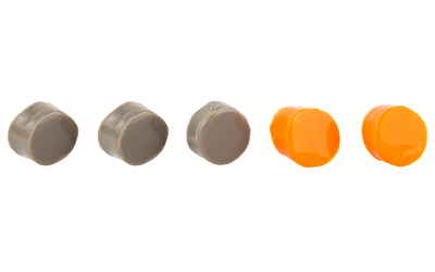 Walker's Silicone Ear Plug, Orange/Flat Dark Earth, 5 Pairs GWP-SILPLG-OFDE