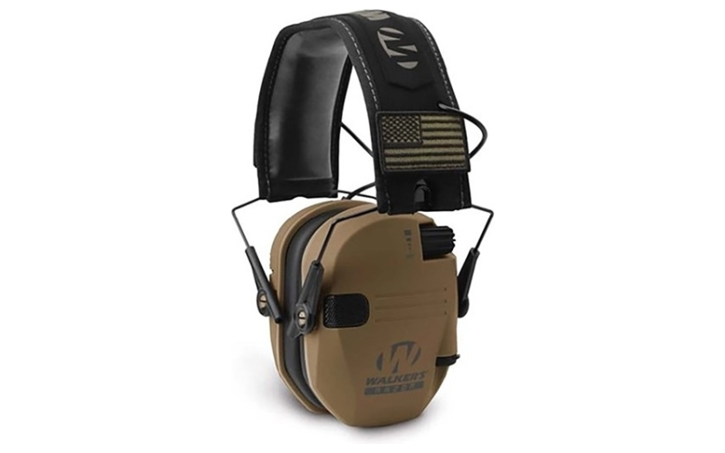 Walker's Razor patriot series muff battle brown