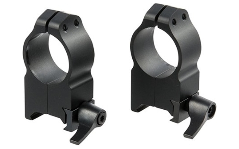 Warne Scope Mounts 1'' extra high (1.150'') qd rings, black