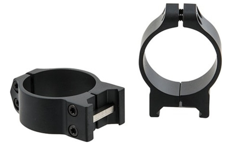 Warne Scope Mounts 34mm low (0.919'') fixed rings, black