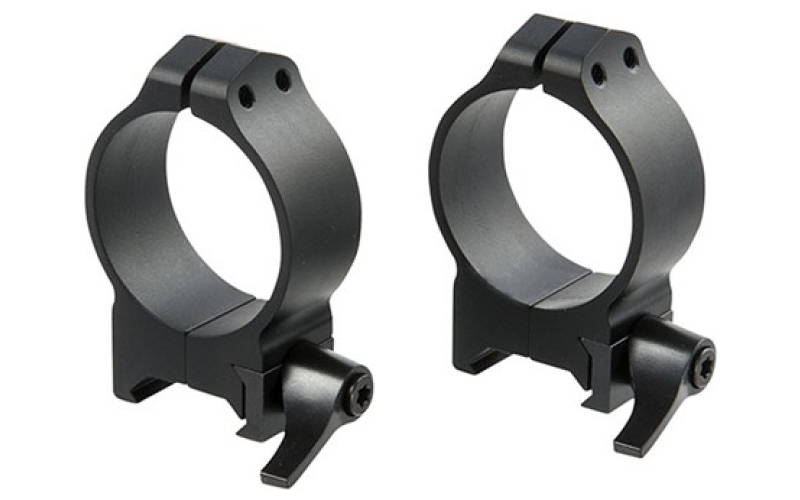 Warne Scope Mounts 34mm medium (1.044'') qd rings, black