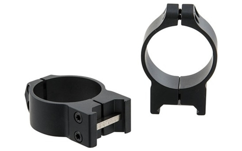 Warne Scope Mounts 34mm medium (1.044'') fixed rings, black