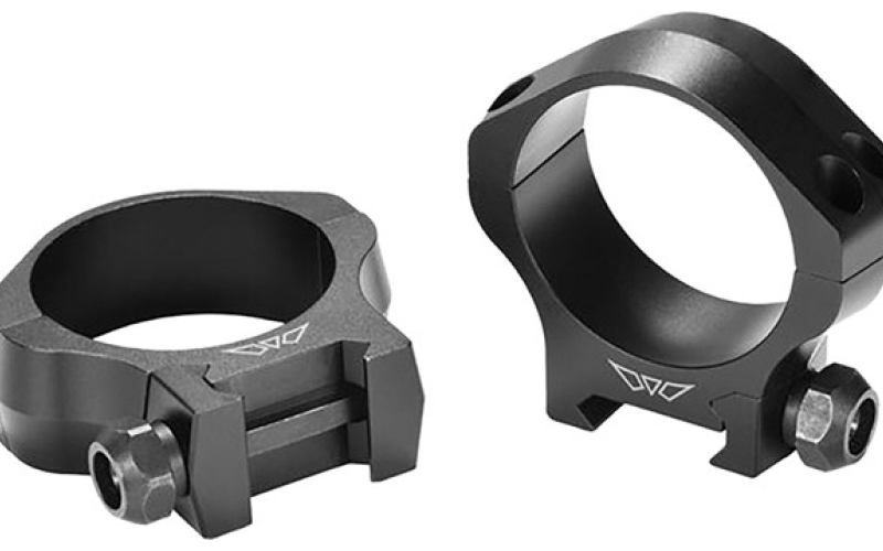 Warne Scope Mounts 40mm low (1.24'') rings, black