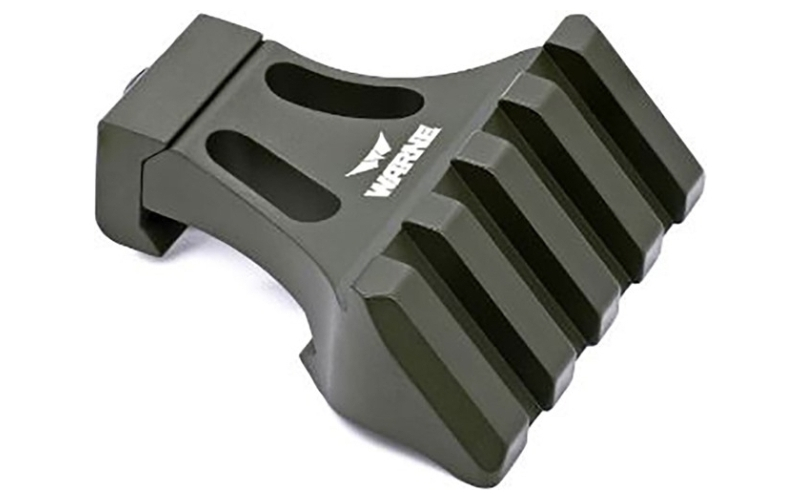 Warne Scope Mounts 45 degree side mount od green