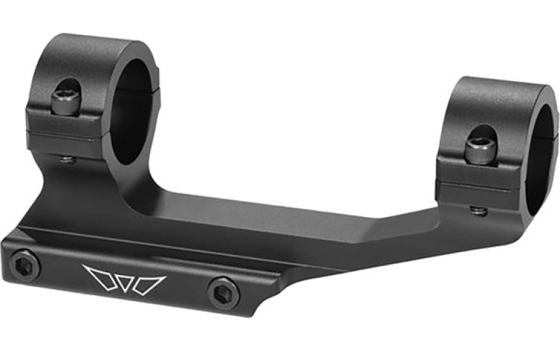 Warne Scope Mounts 1'' ultra high (1.40'') 0 moa mount, black