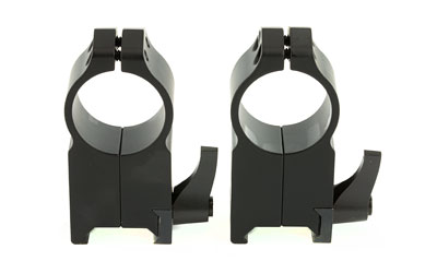 Warne Maxima Quick Detach Ring, 1", Ultra High, Matte Finish 204LM