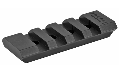 Warne Scope Mounts 0 Degree Accessory Rail, Black Finish, Fits Skyline Precision Mount 7850M
