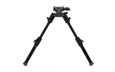 Warne Skyline Lite, Bipod, ARCA Swiss Mount, 6.5"-11.15" Height, Anodized Finish, Black 7912M