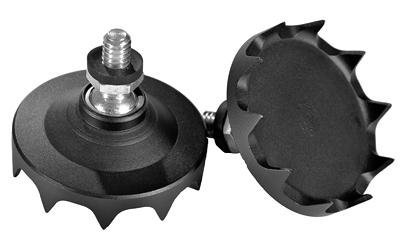 Warne Scope Mounts Skyline Claw Feet, Black Finish, Fits Warne Precision Bipod 7951M