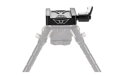 Warne Skyline Lite, Bipod Mount, ARCA Swiss Head, Anodized Finish, Black 7955M