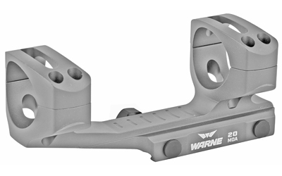 Warne Cantilever Mount, 30MM, Fits AR Rifles, Extended Skeletonized, Tactical Grey LRSKEL30TG