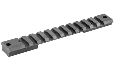 Warne Tactical 1 Piece Base, Fits Remington Short Action, with 20 MOA Incline, Matte Finish M673-20MOA