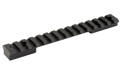 Warne Vapor, 1 Piece Base, Fits Howa 1500 Short Action/Weatherby Vanguard Short Action, Matte Finish, Black V450M