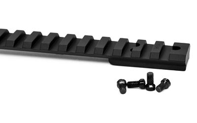 Warne Vapor, 1 Piece Base, 20 MOA, Fits Howa 1500 Long Action/Weatherby Vanguard Long Action, Matte Finish, Black V451-20MOA