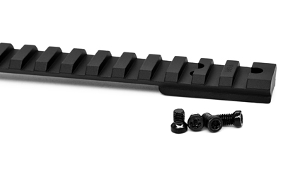 Warne Vapor, 1 Piece Base, Fits Savage 110 Long Action, Matte Finish, Black V465M